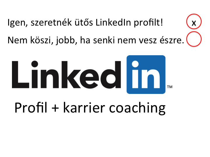 LinkedIn profil kialakítása